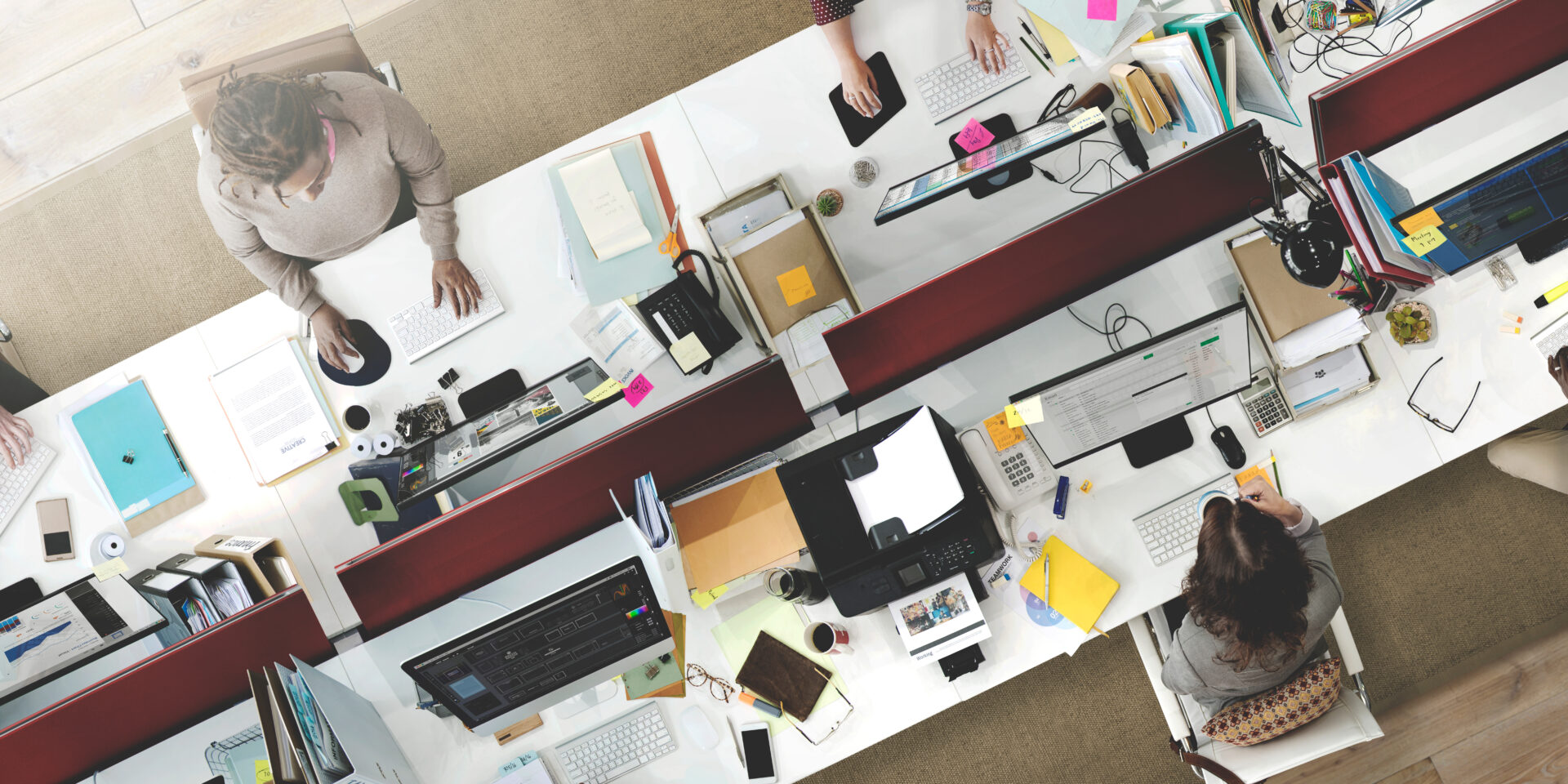 Business People Office Working Corporate Team Concept